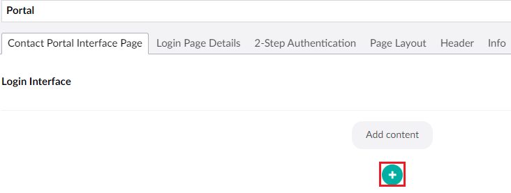 AddInterfaceLogin