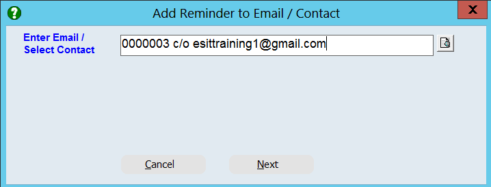 AddReminderEmail