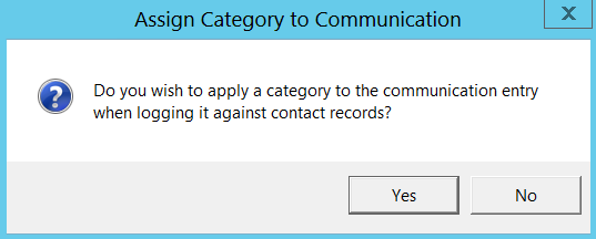 AssignCategoryToCommunication
