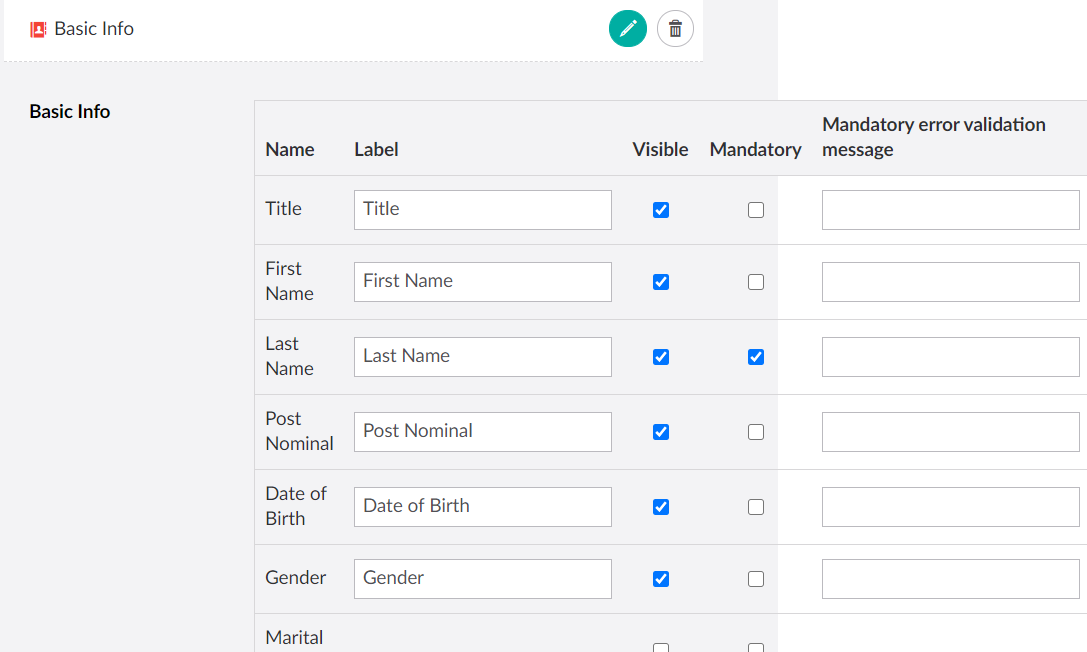 BasicInfoList