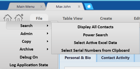ContactSearchMenu
