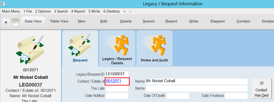 CreateBequestLegacy