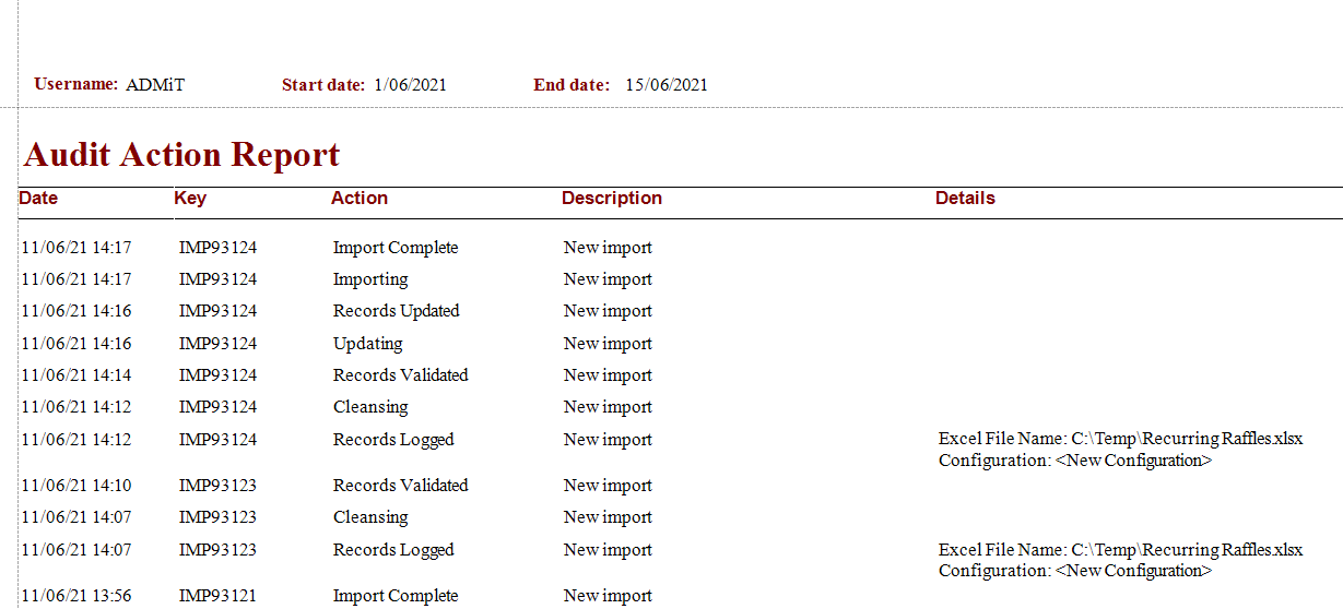DataImportAudit