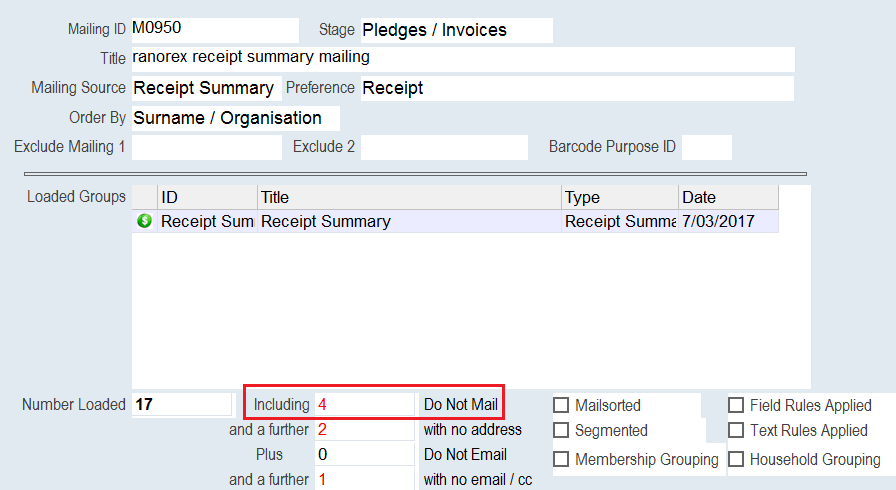 DoNotMailReceiptSummary