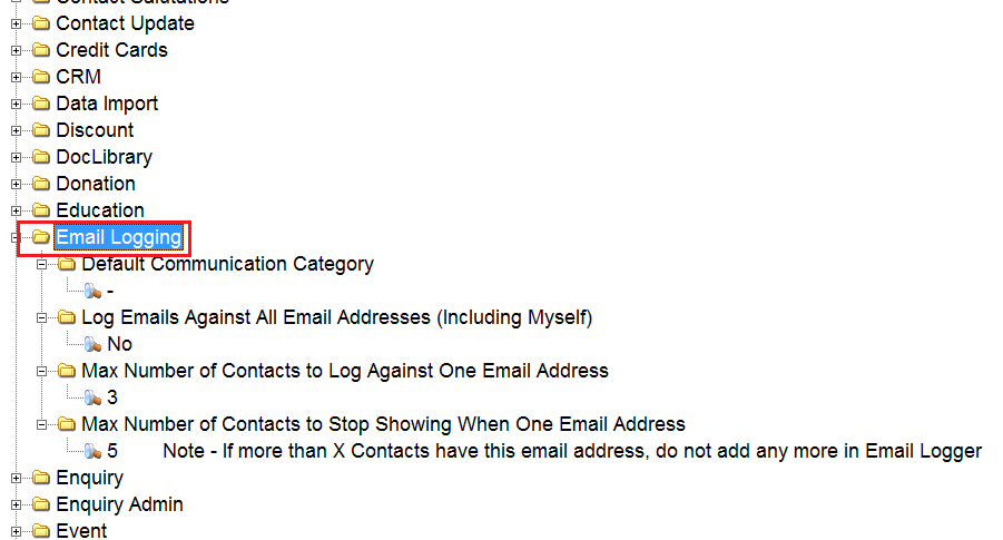 EmailLoggingLookup