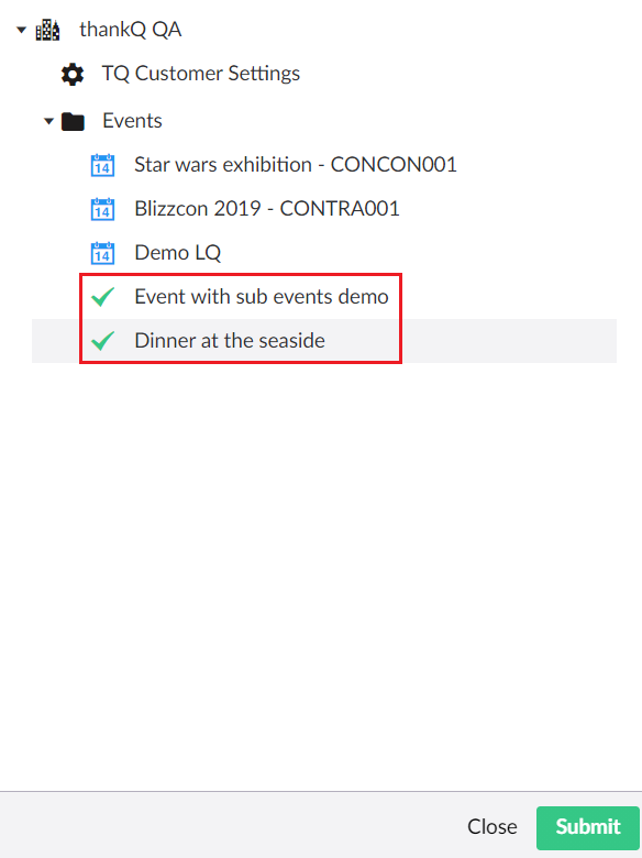EventSelect