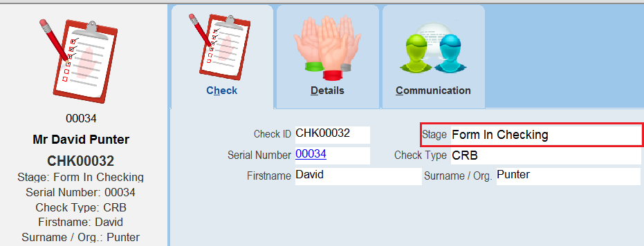 FormInChecking