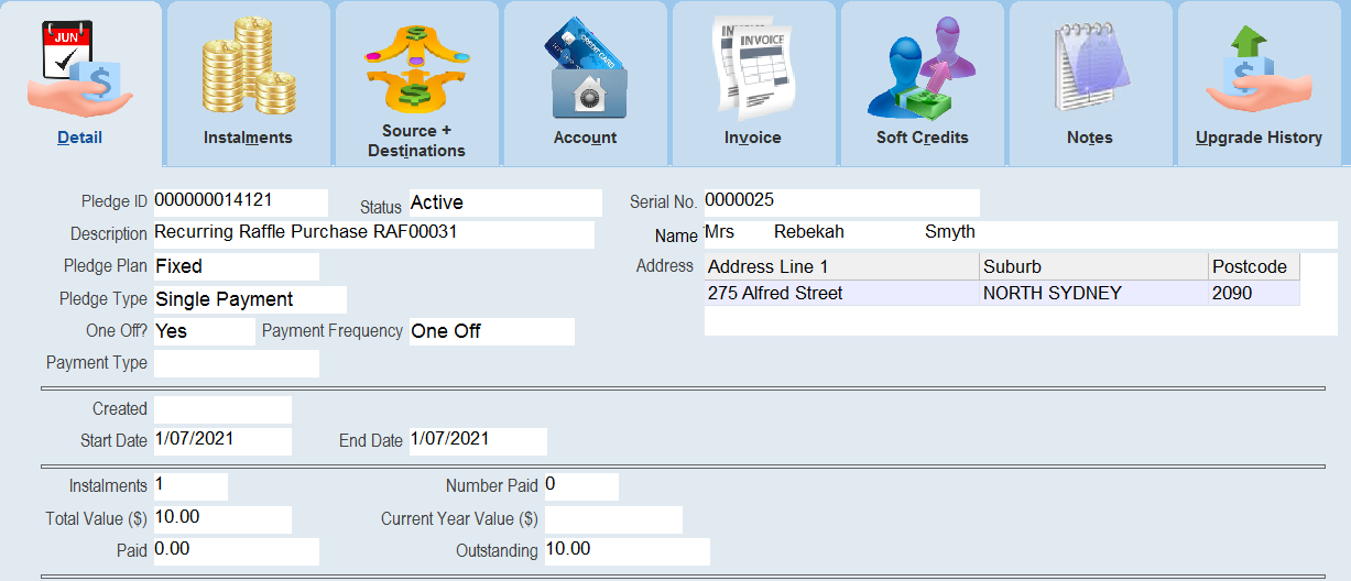 GeneratedPledgeRecurringRaffleImport