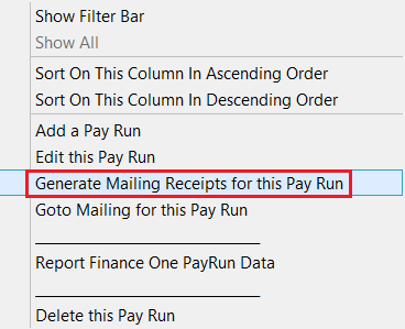 GenerateReceiptsPayRun