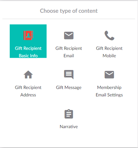 GiftRecipientContentSelect