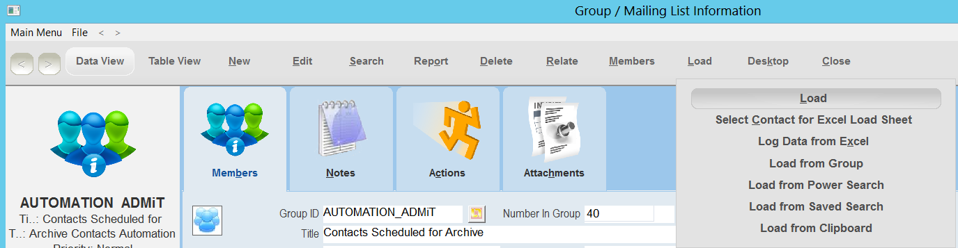 GroupLoad
