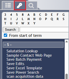 HelpKeyWords