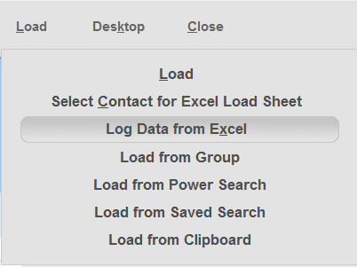 LogExcelData