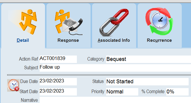 NewActionBequest