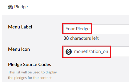 PledgesLabel