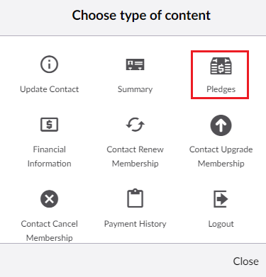 PledgesOption