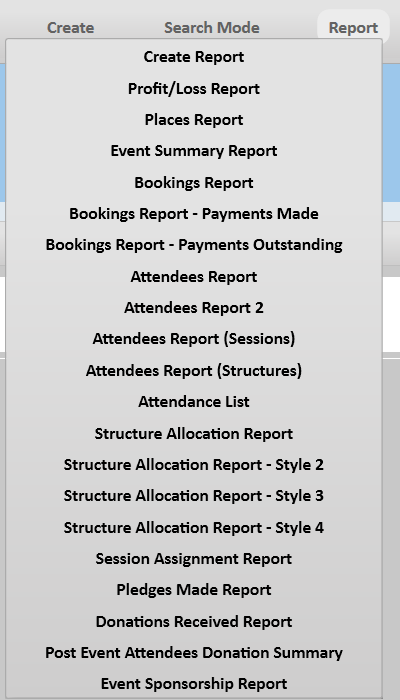 PredefinedReportsEventManager