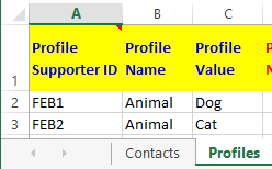 ProfilesEDISecondSheet