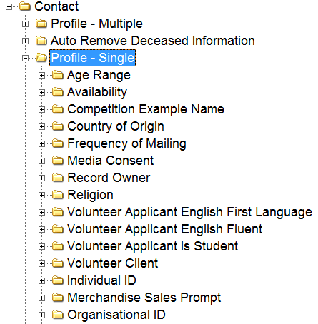ProfileSingleFolder