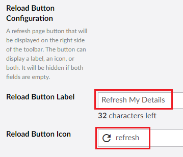 RefreshConfig