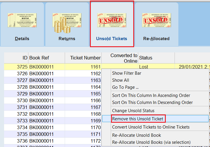 RemoveUnsoldTicket