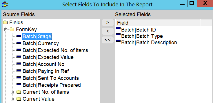 ReportAddFields