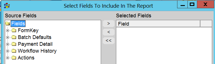 ReportSelectFields