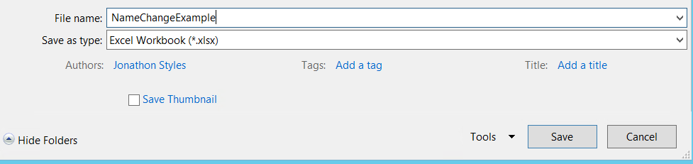 SaveExcelSheet