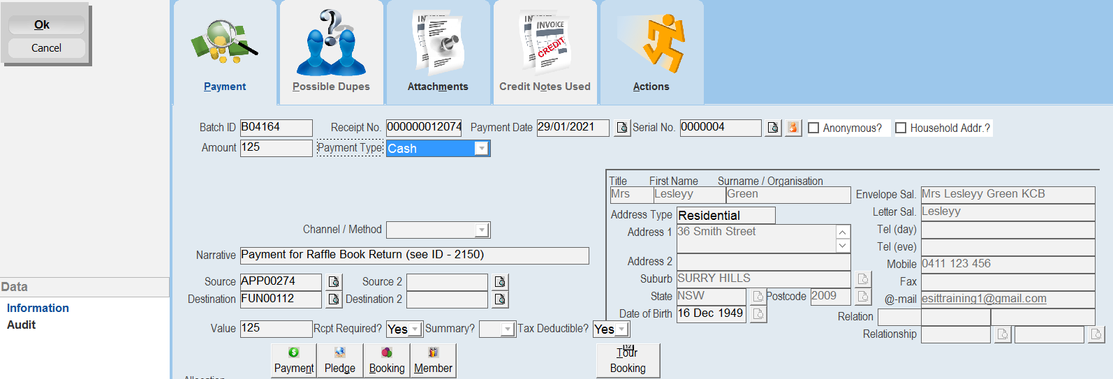 SavePaymentBookReturns