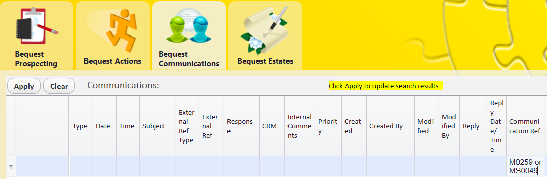 SearchProspectsSublist