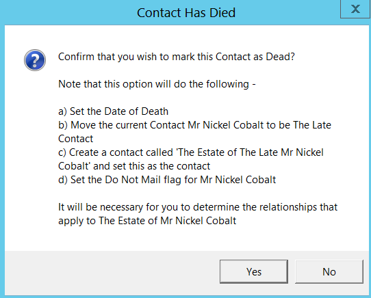 SetContactHasDied