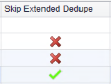 SkipExtendedDedupe