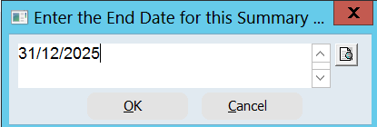 SummaryEndDate