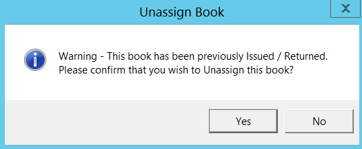 UnassignBookIssued