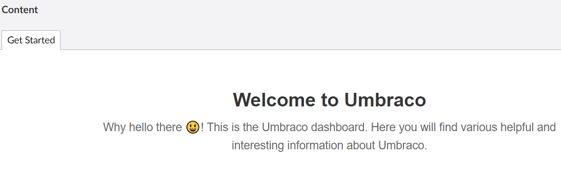 WelcomeToUmbraco