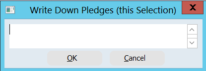 WriteDownConfirmNumber